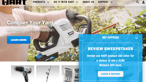 Walmart Hart Sweepstakes